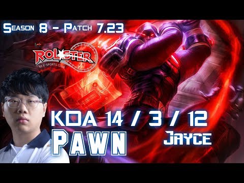 KT Pawn JAYCE vs TALIYAH Mid - Patch 7.23 KR Ranked