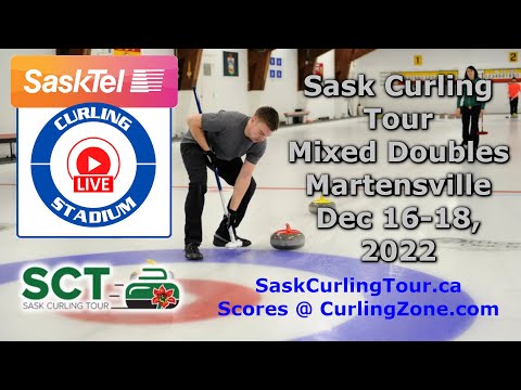 Popowich/Johnson vs Stremick/Sutherland - DRAW 2 SHEET C - Sask Curling Tour Mixed Doubles Dec 2022