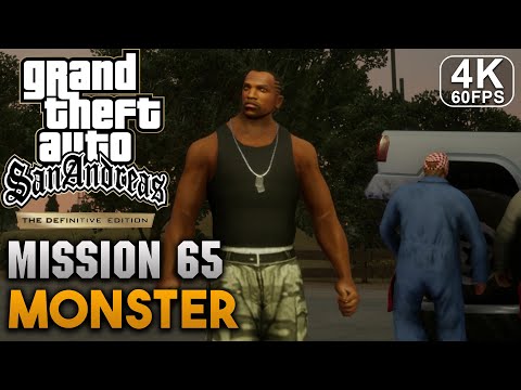 Monster - Mission #65 - GTA: San Andreas (Definitive Edition) [4K 60FPS]