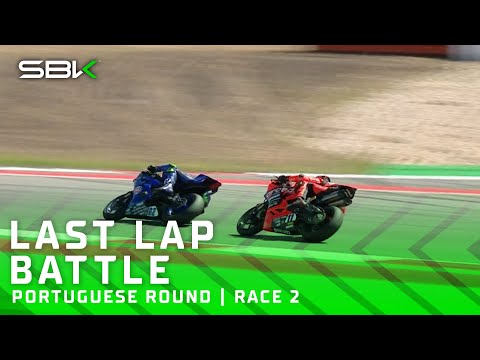 Manzi and Bulega's fierce final lap battle at Portimao ⚔️ | #PRTWorldSBK 🇵🇹
