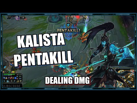 Kalista Pentakill ♦ Dealing Damage ♦