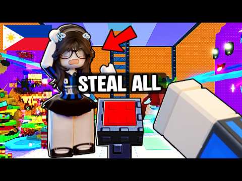 Ninakaw Ko LAHAT ng Brainrots ni CRUSH sa Escape Tsunami For Brainrots!