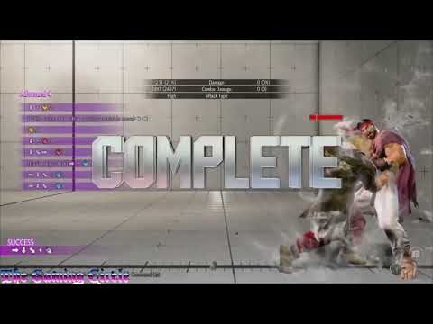 Street Fighter 6: All Ken Combo Trials Completed - (Advanced) - PS5