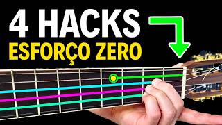 4 Hacks PRÁTICOS para rearmonizar no Violão com ESFORÇO ZERO
