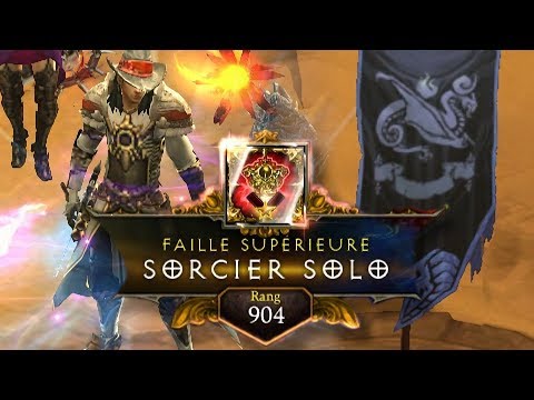 Diablo 3 - Hardcore Wizard Solo Greater Rift 101 ( Season 17 )