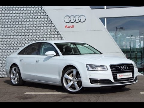 MD15YCL - AUDI A8 TDI QUATTRO SPORT EXECUTIVE WHITE 2015