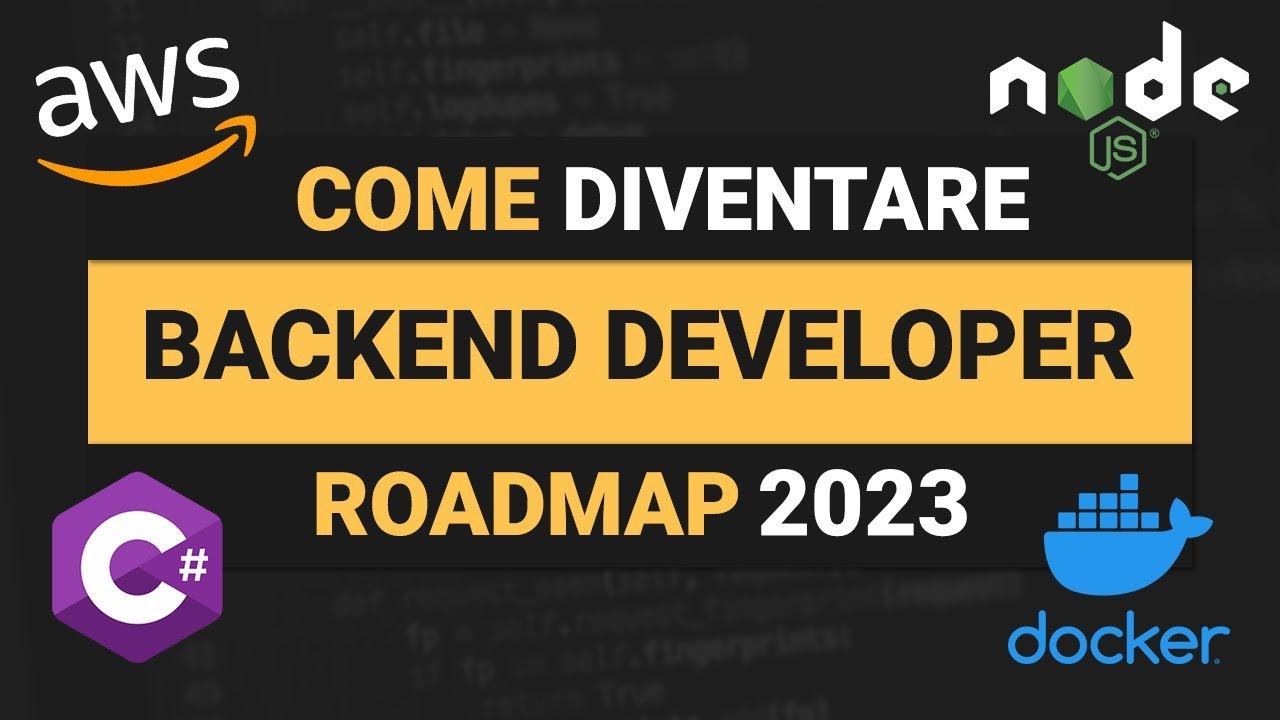 Come diventare BACKEND Developer nel 2024