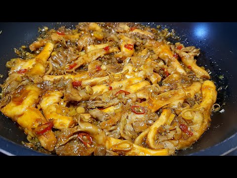 Cách làm ;NẤM BÀO NGƯ XÀO  SẢ ỚT ,theo cách này rất ngon,đơn giản/Món chay ngon.