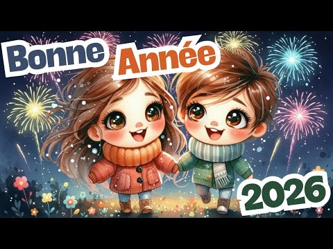 Happy New Year 2026 - Tender and positive New Year's song - Best wishes with lyrics - nursery rhyme