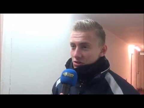 RAFC - ASV Geel   2-1   16-1-2016  interview Yannis Augustynen