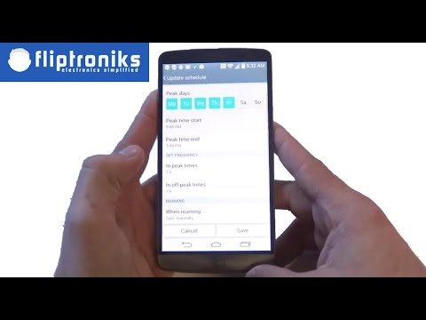 LG G3: Changing The Email Sync Time - Fliptroniks.com