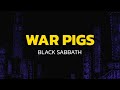 Black Sabbath War Pigs Lyrics