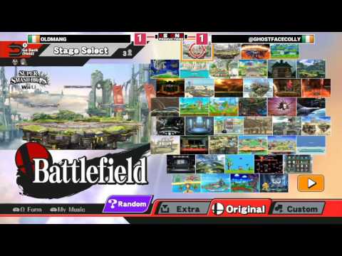 Smash 4  Tournament  Capital Carnage 3 - OldManG vs GhostFaceColly