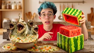 COMENDO COMIDA DE VÁRIOS PAÍSES!