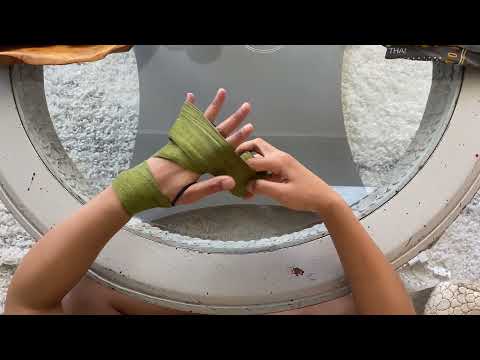 How to Wrap your Hands for Muay Thai, Boxing, or Kickboxing  | Jackie Buntan