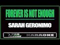 Forever is not Enough - SARAH GERONIMO (KARAOKE)