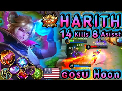 I Am The Fastest Mage In The World!! Harith Insane Gameplay by ɢᴏsᴜ Hoon - Top Global Player ~ MLBB