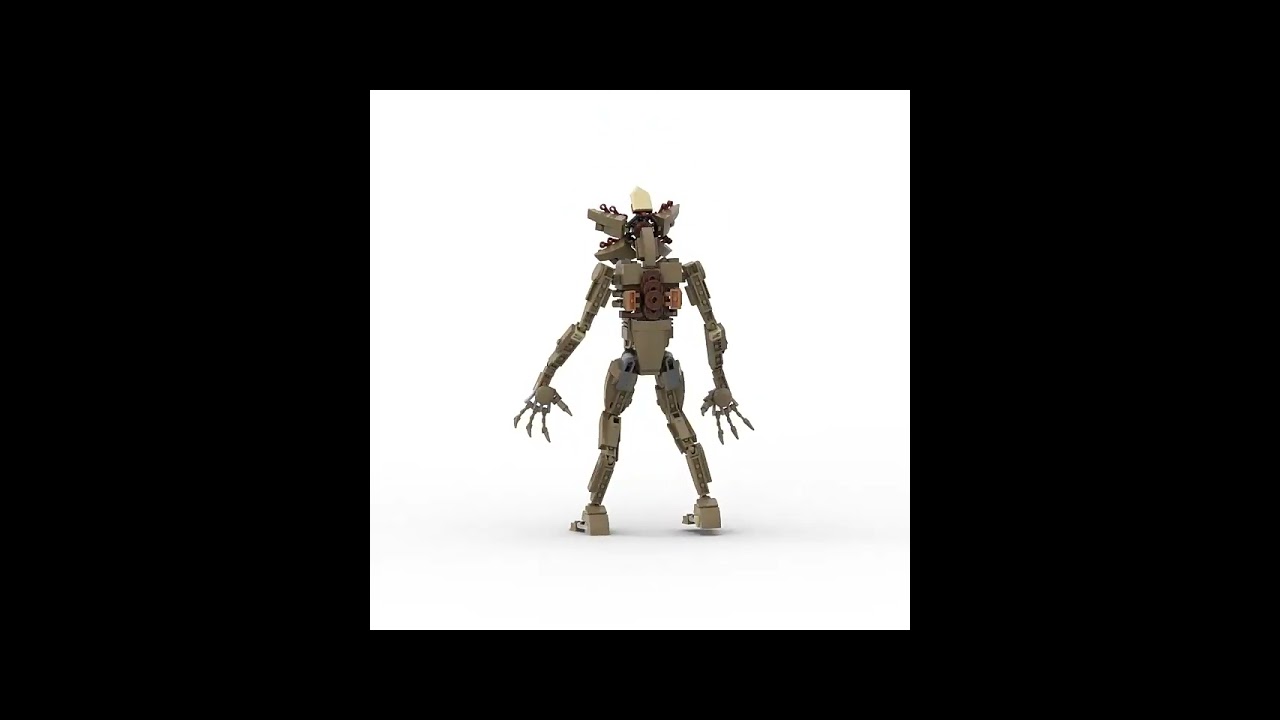 the Demogorgon - lego speed build