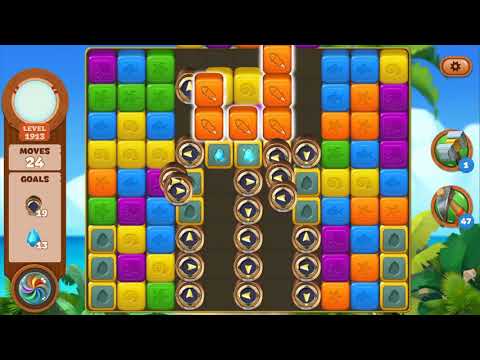 Lost Island Blast Adventure Level 1913 NO BOOSTERS - A S GAMING ✔️