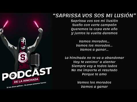"Saprissa vos sos mi ilusión" Barra: Ultra Morada &bull; Club: Saprissa &bull; País: Costa Rica