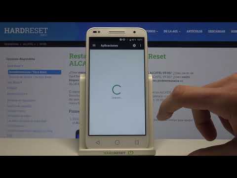 Cómo restablecer preferencias de aplicaciones en ALCATEL U5 HD - resetear aplicaciones