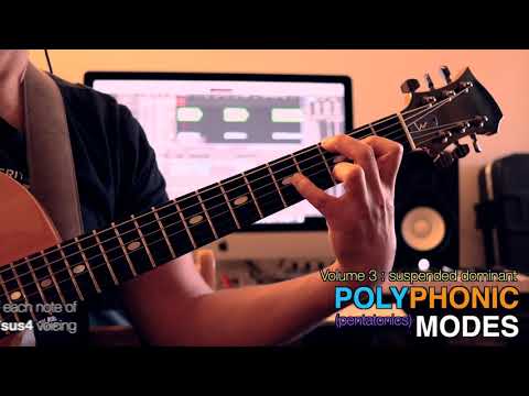 Polyphonic Modes - pentatonics (Volume 3: suspended dominant)