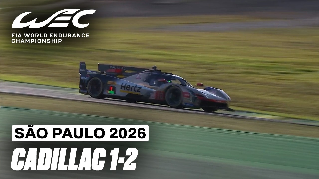 Cadillac MASTERCLASS Locks Out the Front Row | Rolex 6 Hours of São Paulo 2026 | FIA WEC