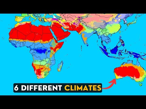 Countries With The Most Varied Climates