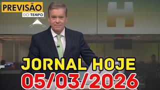 ALERTA NO NORTE: Macapá pode ter 70mm de chuva e temporal hoje | Previsão do Tempo Jornal Hoje 05/03