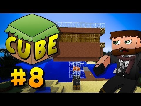 Minecraft Cube SMP! -Episode 8- IRON FARM!