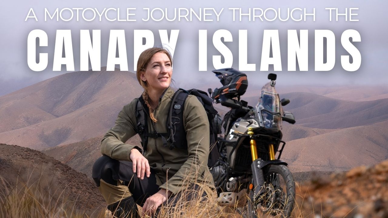 Solo Motorcycle Adventure Through the Canary Islands: 5 Islands in 2 Weeks | FULL MOVIE