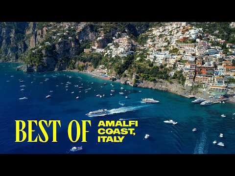 Best of the Amalfi Coast, Italy Walking Tour 4K 60FPS