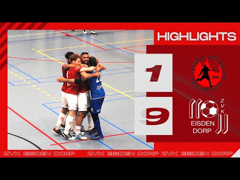 HIGHLIGHTS | CB Futsal Jette BXL Cap 1-9 ZVK Eisden Dorp | Betcenter Futsal League