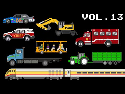 Vehicles Collection Volume 13 - One Hour of Vehicles! - The Kids' Picture Show
