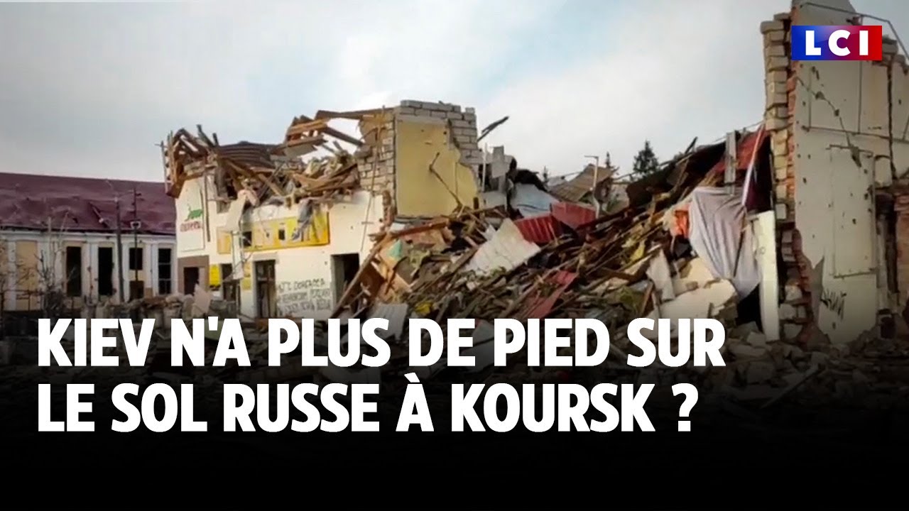 Guerre en Ukraine : Kiev n'a plus de pied sur le sol russe à Koursk ?｜LCI