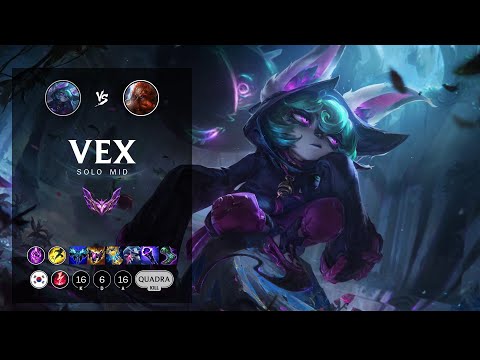 Vex Mid vs Gragas - KR Master Patch 12.13