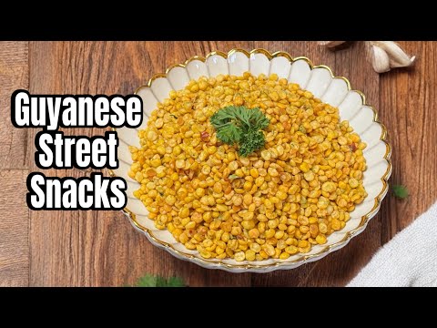 Guyanese Fried Dhal || Bruk Teeth 😬 #guyaneserecipe #streetfood #villagelife #villagecooking #dhal