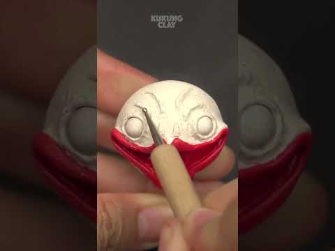 Making Choo-Choo Charles with Polymer Clay. 🚂🕷️[ Part.1 ]