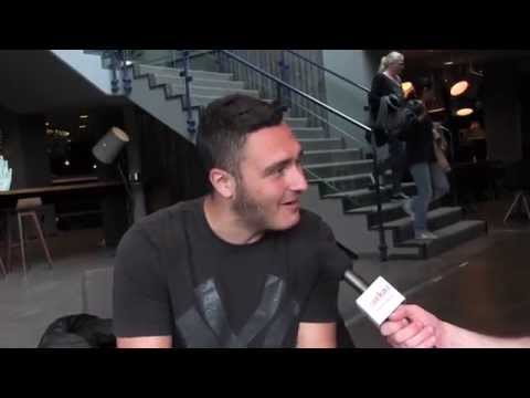 ESCKAZ in Amsterdam: Nadav Guedj (Israel) interview (at Eurovision In Concert)