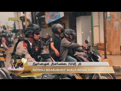 PATROLI NGABUBURIT SKALA BESAR POLRES BATANG