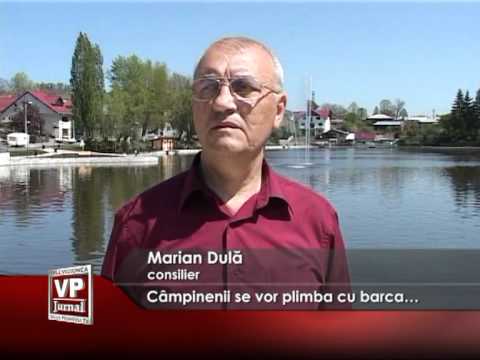 Câmpinenii se vor plimba cu barca