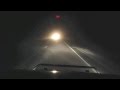 Driving in Iowa Blizzard Time-lapse 1/8/2015 