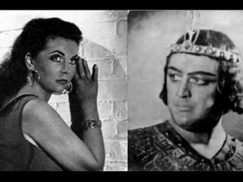 G.Vishnevskaya & Z.Andjaparidze Aida Act 3:Pur ti riveggo-1962-Bolshoi Theater