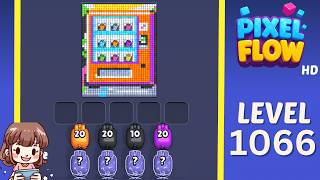 Pixel Flow Level 1066 Solution Walkthrough