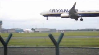 Plane-spotting at Dublin Airport
