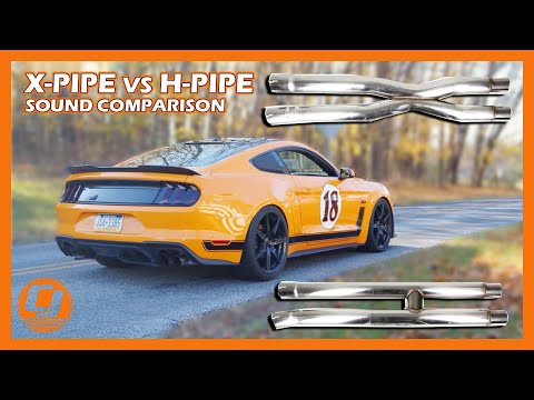 X-Pipe vs H-Pipe?? Mustang resonator delete sound comparison!