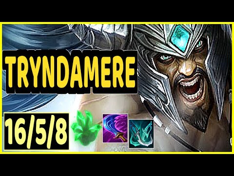 TRYNDAMERE VS QUINN - 16/5/8 KDA TOP GAMEPLAY GRANDMASTER I