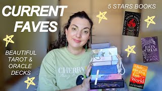 Monthly favourites books & tarot decks💖(aka this reading saved my year😮‍💨)