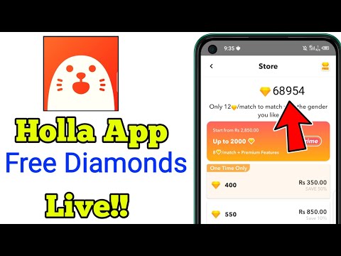 Holla App Free Diamonds - How to Purchase Holla App Dimaonds With Using ClipClaps App