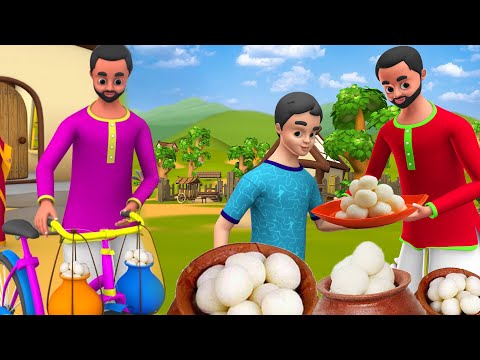 Greedy Rasgulla Seller Tamil Story | பேராசை ரஸ்குல்லா வர்த்தகர் தமிழ் கதை | Tamil Comedy Stories